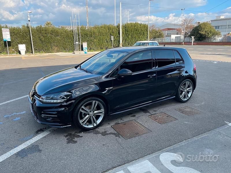 Usata VW Golf VII R-line 150 CV (110 kW) 2018 Berlina