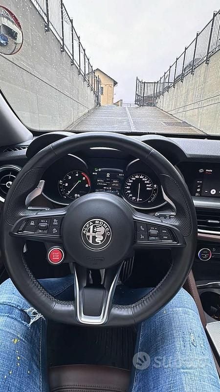 Usata Alfa Romeo Stelvio Veloce 209 CV (153 kW) 2021 Blu SUV