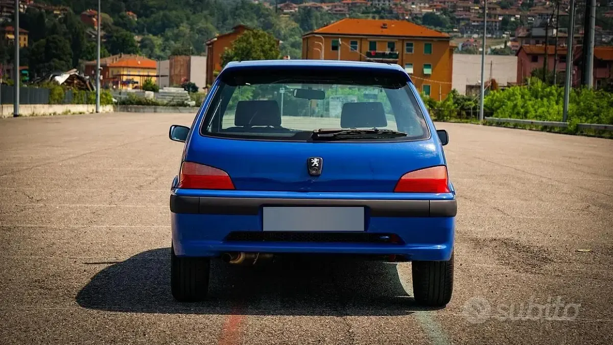 Usata Peugeot 106 118 CV (86 kW) 1998 Bluazzurro Utilitaria