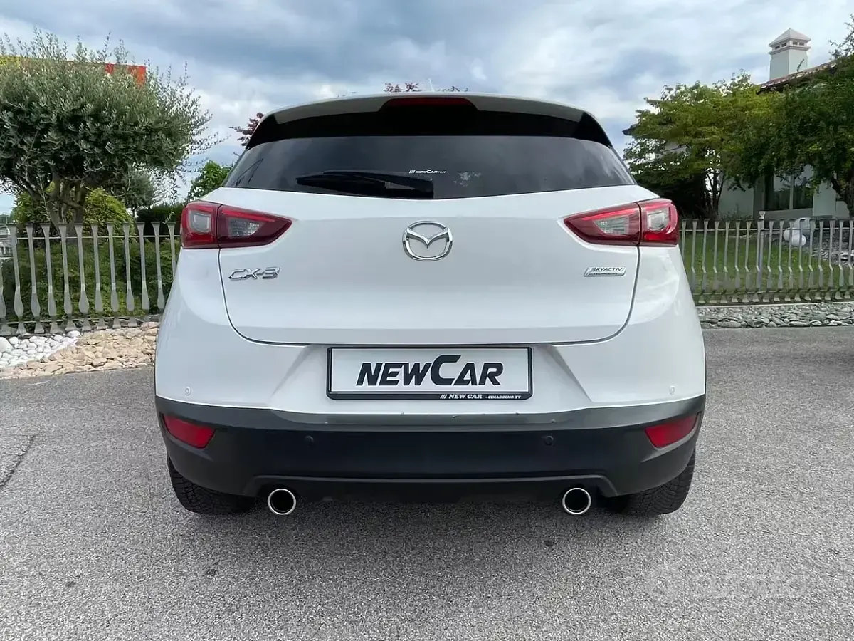 Usata Mazda CX-3 Evolve 105 CV (77 kW) 2017 Bianco SUV