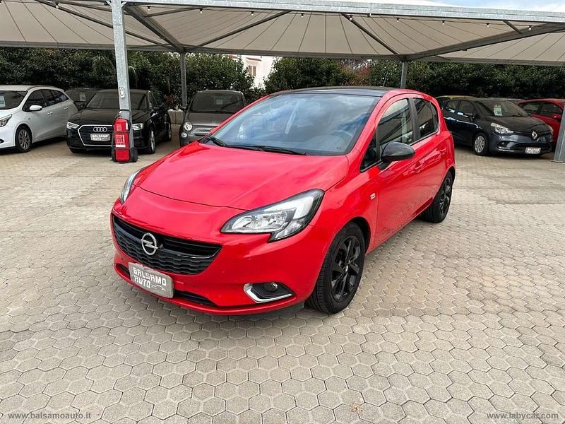 Usata Opel Corsa 75 CV (55 kW) 2019 Rosso Berlina