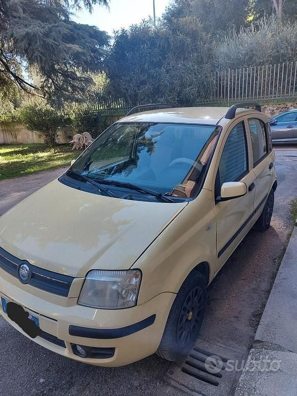Usata Fiat Panda Dynamic 60 CV (44 kW) 2007 Giallo Utilitaria