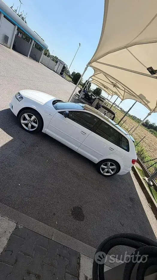 Usata Audi A3 S-Line 105 CV (77 kW) 2008 Bianco Utilitaria