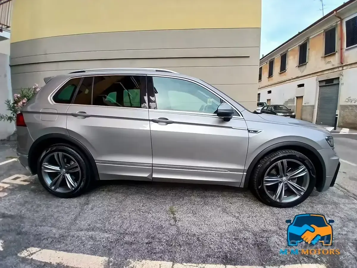Usata VW Tiguan Advance 150 CV (110 kW) 2018 Grigio SUV