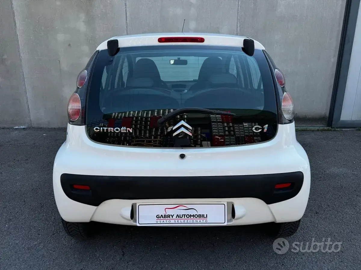 Usata Citroën C1 68 CV (50 kW) 2009 Bianco Utilitaria