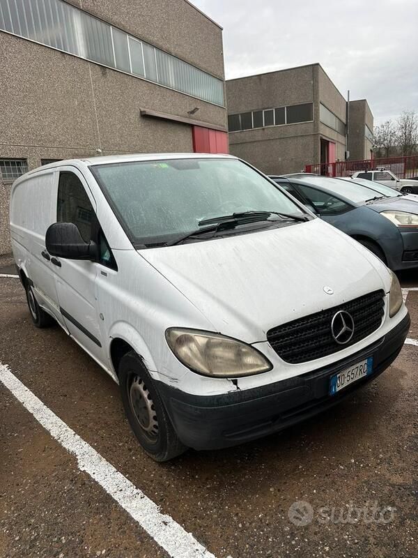 Usata Mercedes Vito 2007 Bianco Furgone
