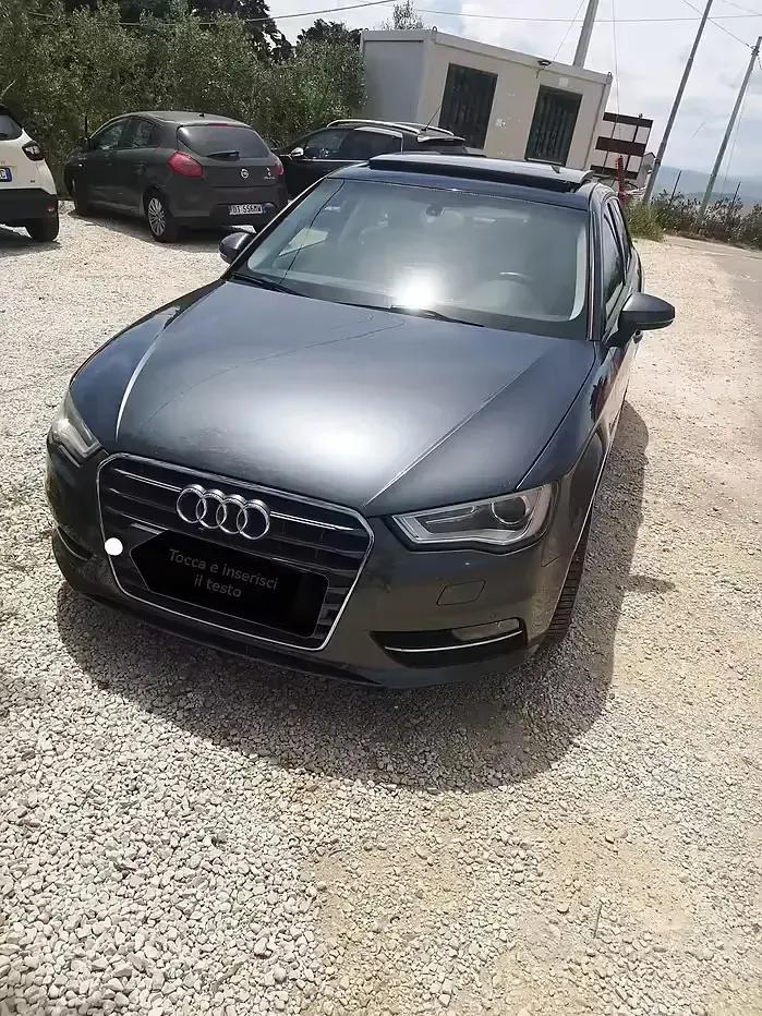 Usata Audi A3 105 CV (77 kW) 2013 Grigio
