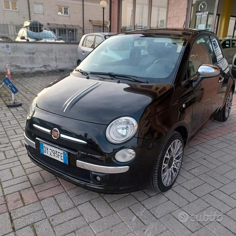 Usata Fiat 500 Sport 75 CV (55 kW) 2009 Nero Cabrio