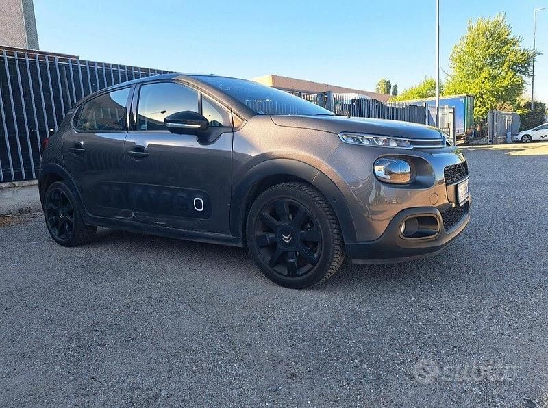 Usata Citroën C3 PureTech 82 CV (60 kW) 2018 Grigio Utilitaria
