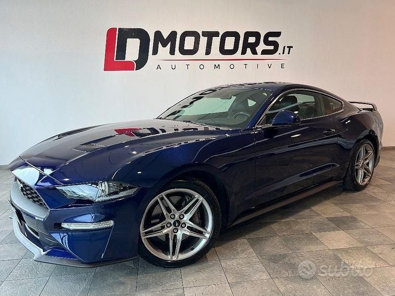 Usata Ford Mustang Fastback 310 CV (228 kW) 2019 Blu Coupé