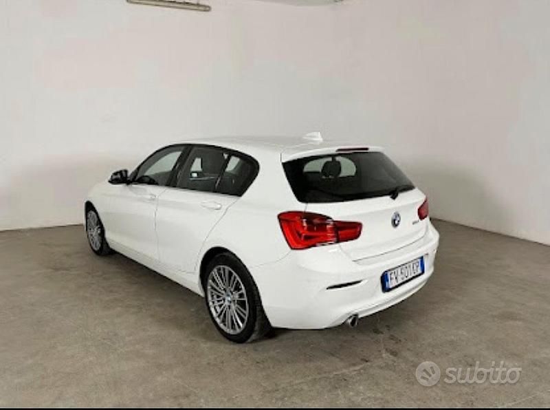Usata BMW 116 2019 Bianco Utilitaria