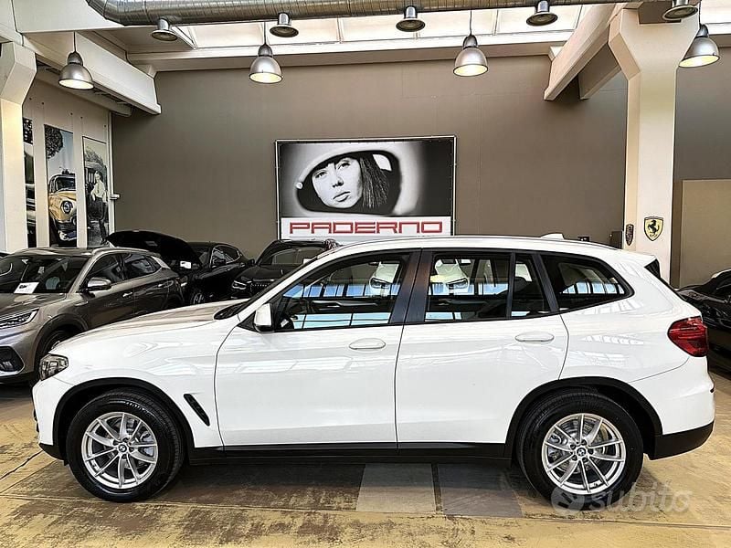 Usata BMW X3 Advantage 190 CV (139 kW) 2021 Alpinweiss iii SUV