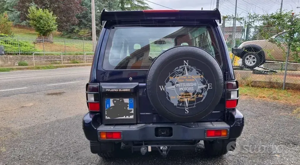 Usata Mitsubishi Pajero 208 CV (152 kW) 2000 Blu SUV