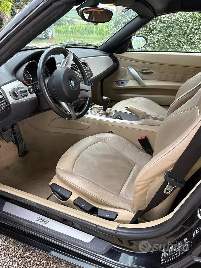 Usata BMW Z4 192 CV (141 kW) 2004 Nero Cabrio