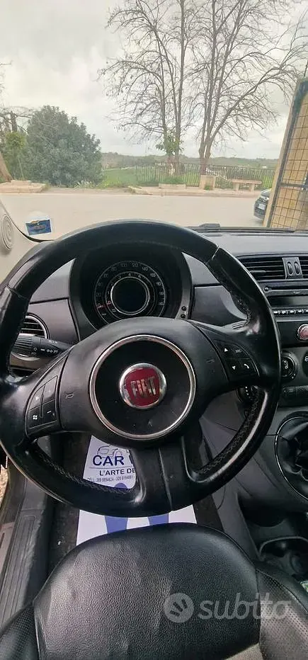 Usata Fiat 500 Sport 100 CV (73 kW) 2008 Nero Berlina