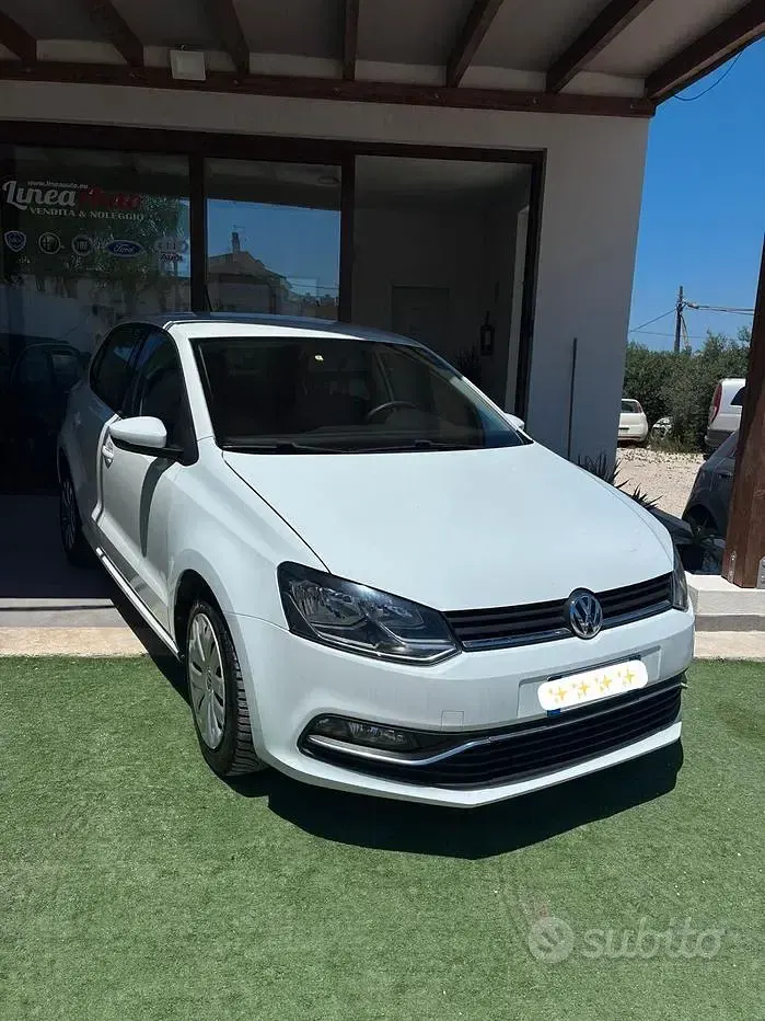 Usata VW Polo Comfortline 75 CV (55 kW) 2016 Bianco Berlina