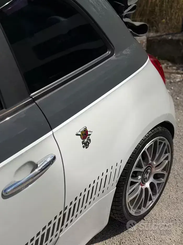 Usata Abarth 500C 140 CV (102 kW) 2010 Grigio Cabrio