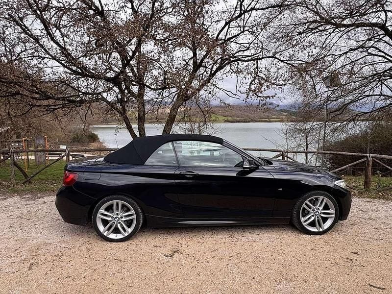 Usata BMW 220 M Sport 190 CV (139 kW) 2015 Nero Cabrio