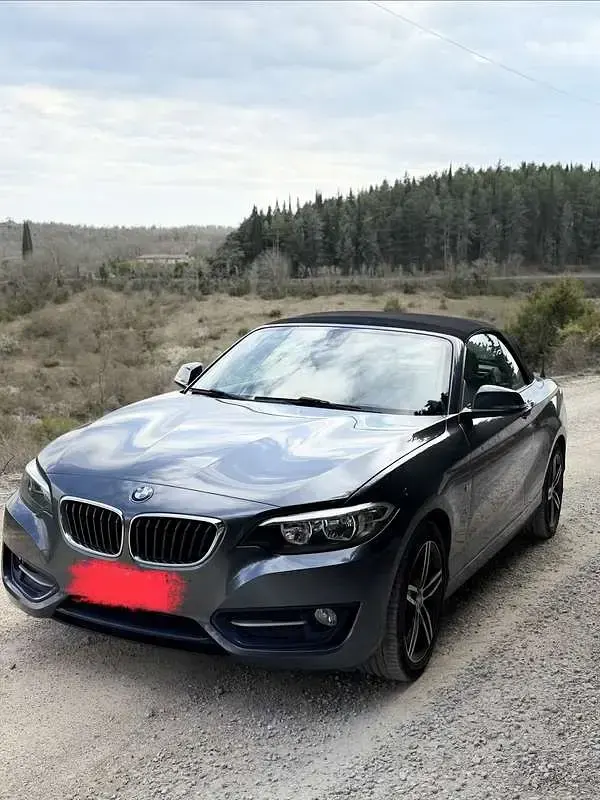 Usata BMW 218 Sport Line 136 CV (100 kW) 2017 Cabrio