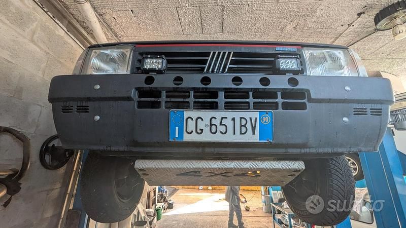 Usata Fiat Panda 4x4 1990 Blu Utilitaria