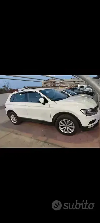 Usata VW Tiguan 150 CV (110 kW) 2017 Bianco SUV