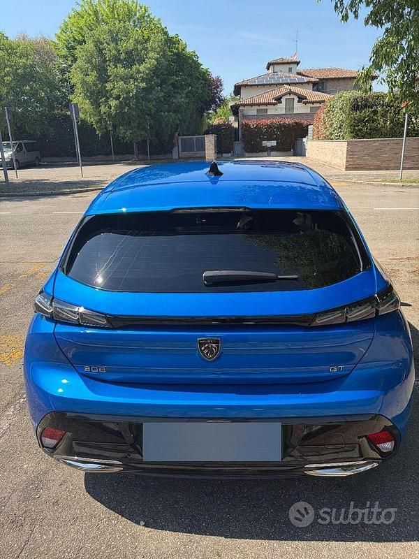 Usata Peugeot 308 GT 131 CV (96 kW) 2022 Blu/azzurro Berlina
