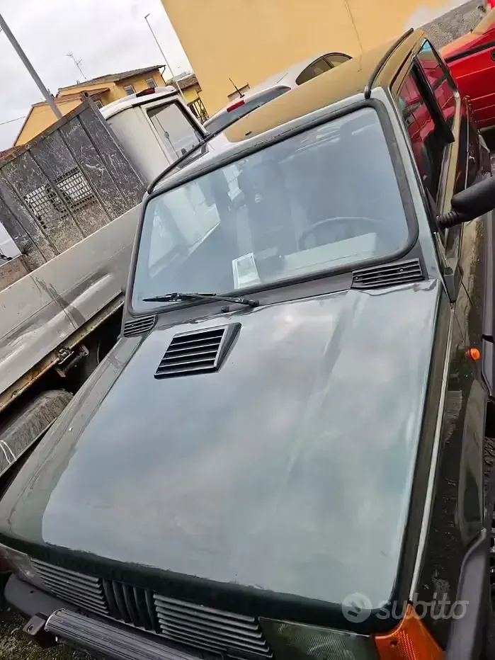Usata Fiat Panda 4x4 1990 Verde Utilitaria