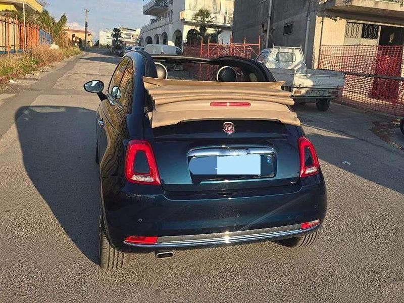 Usata Fiat 500C Dolcevita 69 CV (50 kW) 2021 Blu/azzurro Cabrio