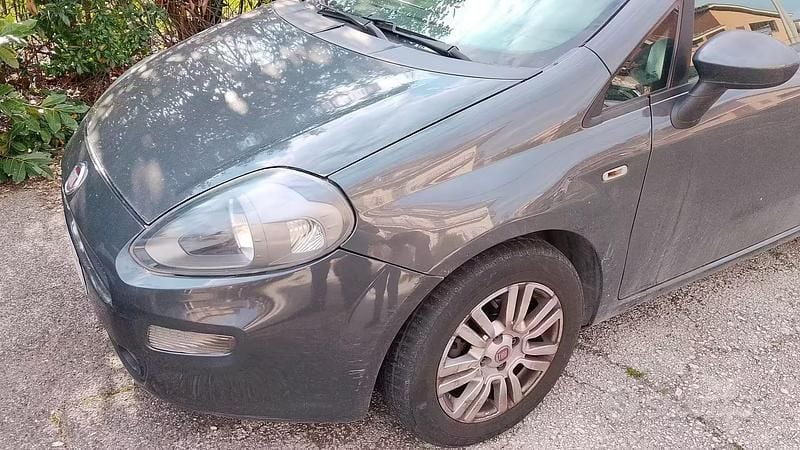 Usata Fiat Punto 75 CV (55 kW) 2015 Grigio Utilitaria