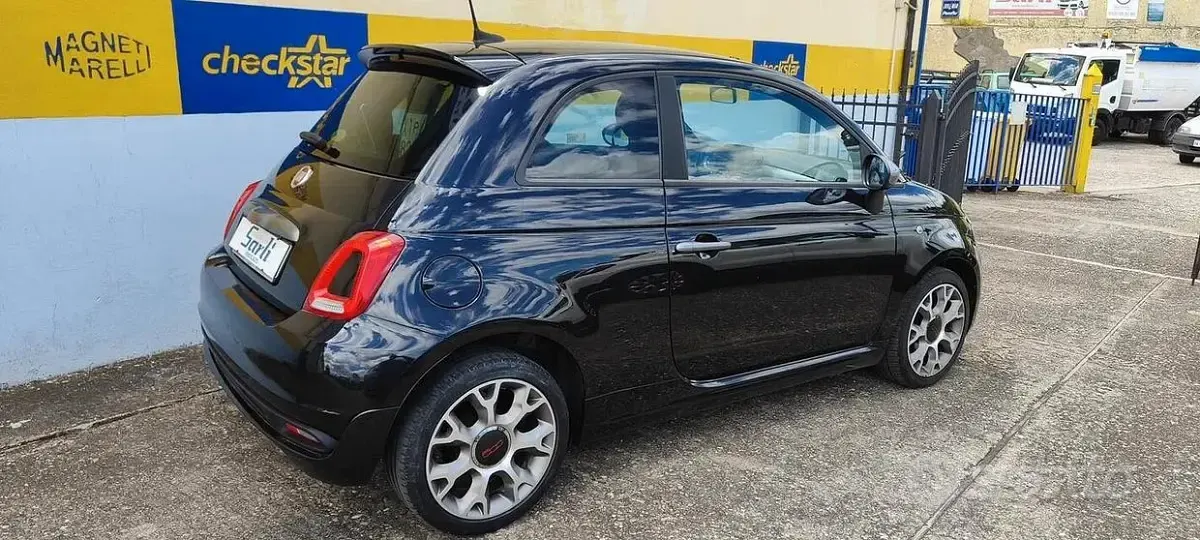Usata Fiat 500 S 95 CV (69 kW) 2018 Nero Berlina