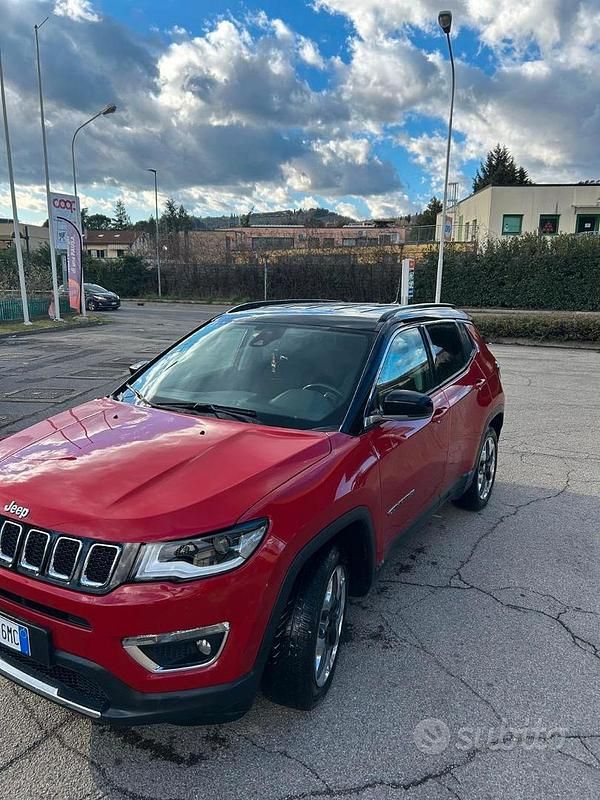 Usata Jeep Compass 120 CV (88 kW) 2020 Rosso SUV