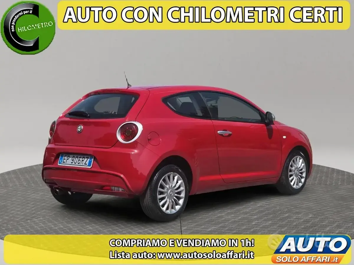 Usata Alfa Romeo MiTo Super 69 CV (50 kW) 2013 Rosso Utilitaria