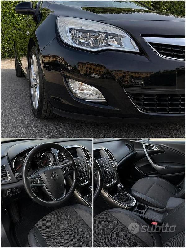 Usata Opel Astra 110 CV (80 kW) 2010 Nero Berlina