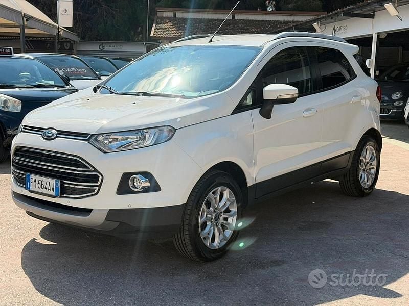 Usata Ford Ecosport Titanium S 95 CV (69 kW) 2017 Bianco SUV