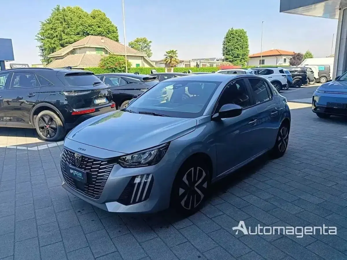 Nuova Peugeot 208 Business-Line 101 CV (74 kW) 2026 Argento Utilitaria