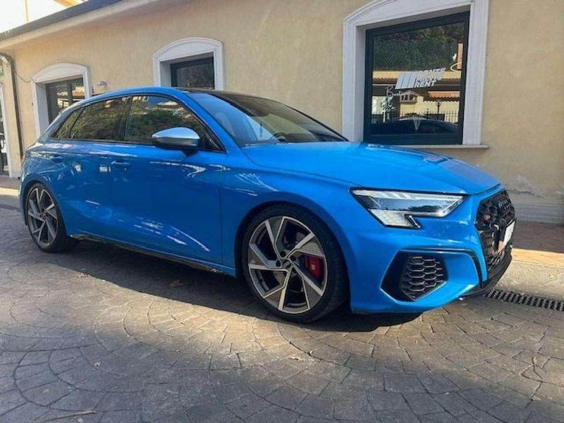 Blu/azzurro Usata 2022 Audi A3 Sport Tre volumi | 34.900 € (Super prezzo) - Immagine 1/4