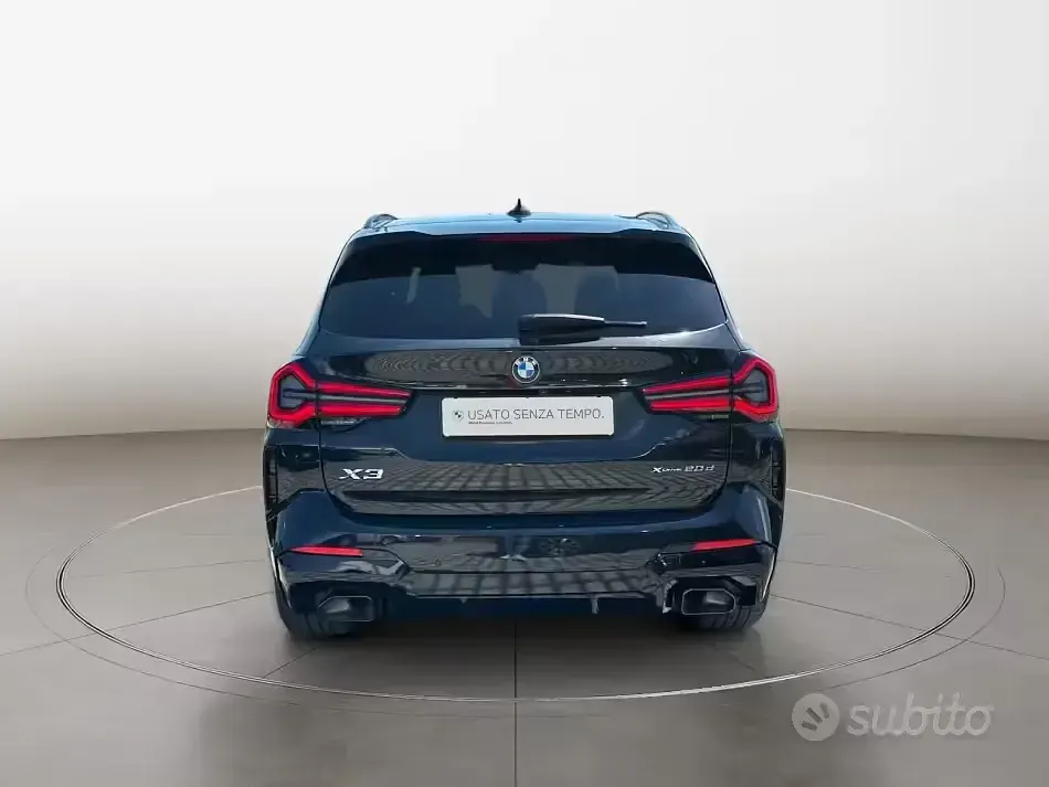 Usata BMW X3 M Sport 190 CV (139 kW) 2023 Nero SUV
