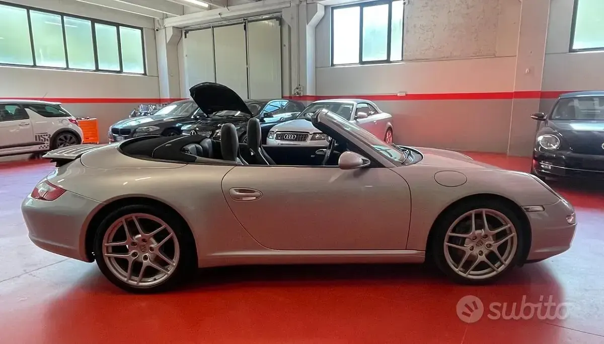 Usata Porsche 911 Carrera Cabriolet 325 CV (239 kW) 2008 Grigio Cabrio