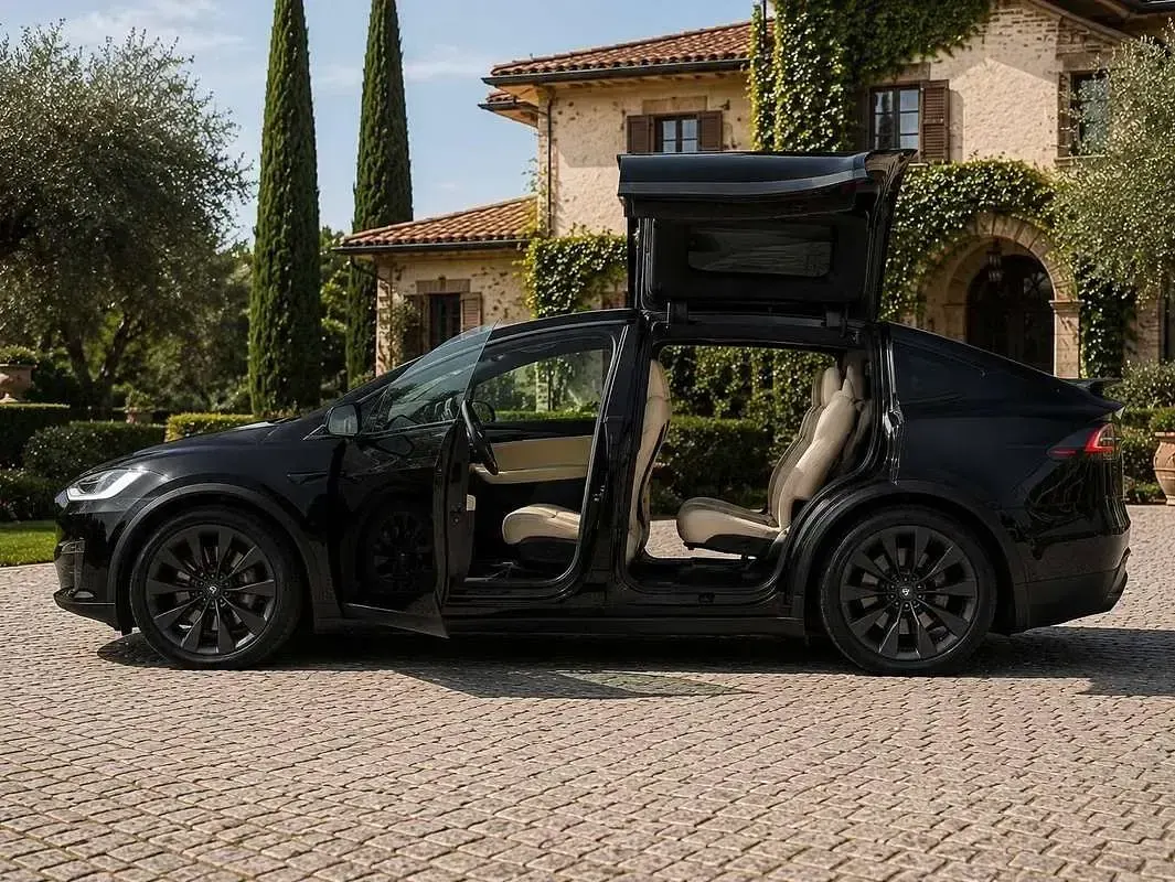 Usata Tesla Model X Plaid 750 kW (1020 CV) 2023 Nero SUV