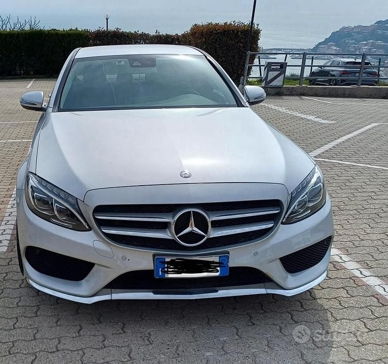 Usata Mercedes C220 Premium 170 CV (125 kW) 2017 Grigio Berlina