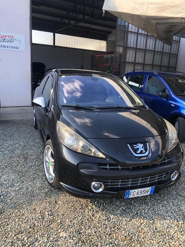 Usata Peugeot 207 150 CV (110 kW) 2007 Nero Coupé