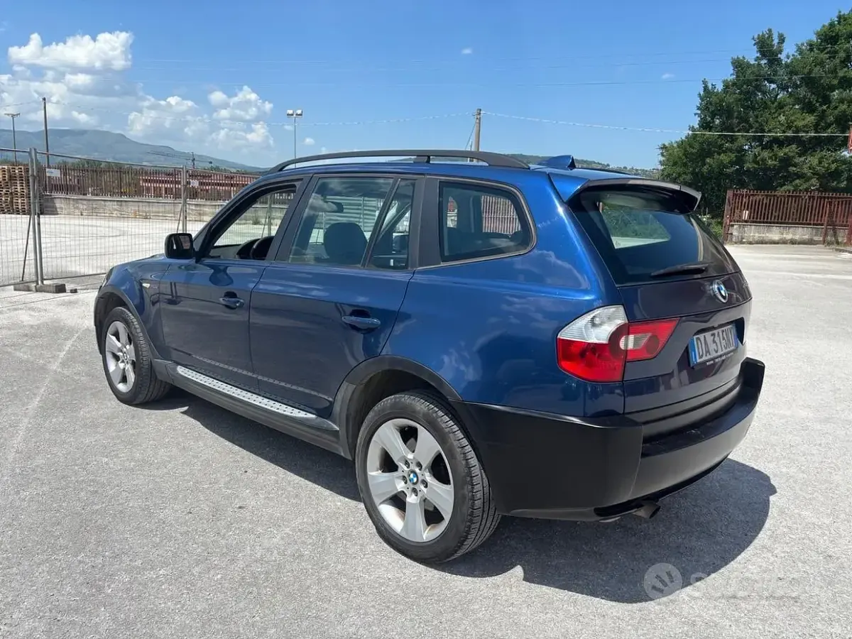 Usata BMW X3 150 CV (110 kW) 2006 Blu SUV