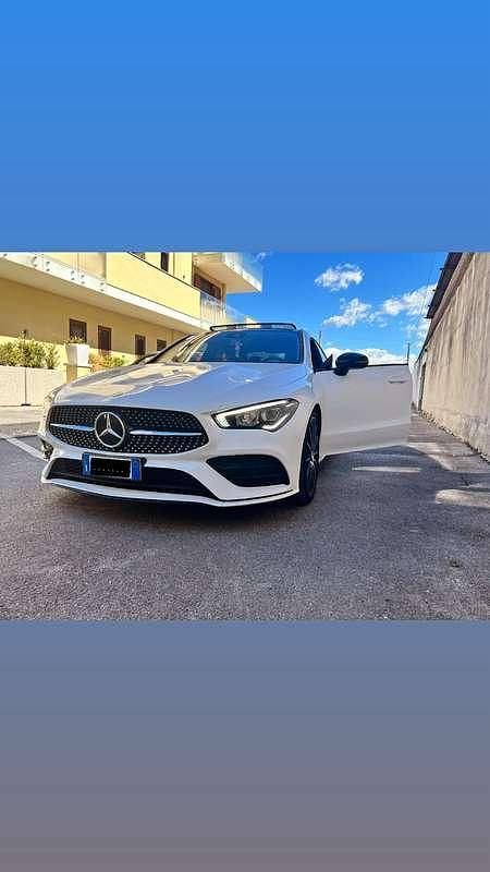 Usata Mercedes CLA220 190 CV (139 kW) 2021 Bianco Berlina
