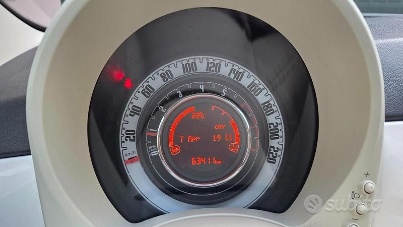 Usata Fiat 500 69 CV (50 kW) 2018 Bianco Berlina