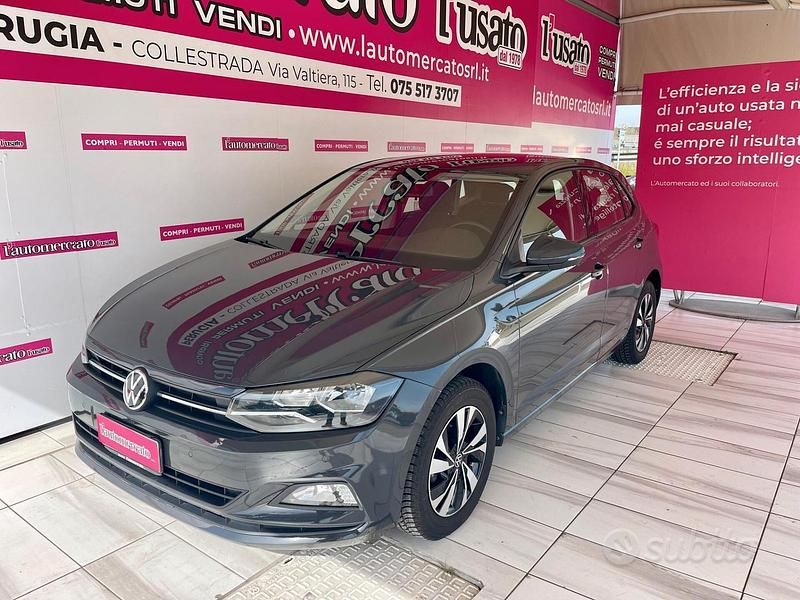 Usata VW Polo Comfortline 95 CV (69 kW) 2021 Grigio Utilitaria