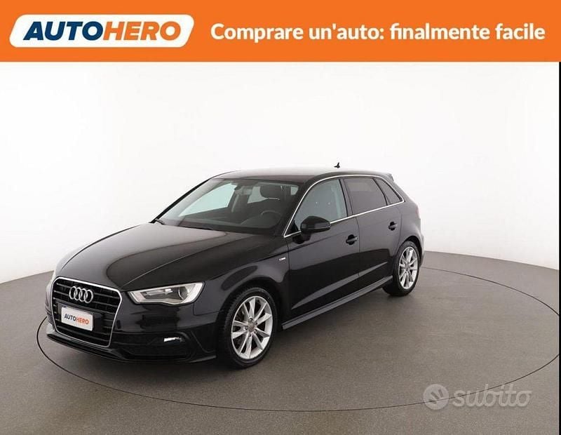 Usata Audi A3 Admired 125 CV (91 kW) 2016 Nero Berlina