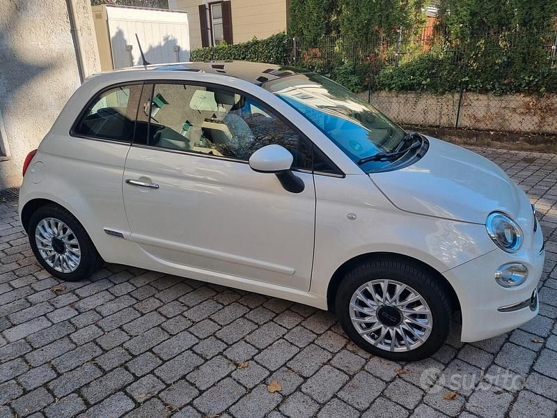 Usata Fiat 500 Lounge 69 CV (50 kW) 2016 Bianco Berlina