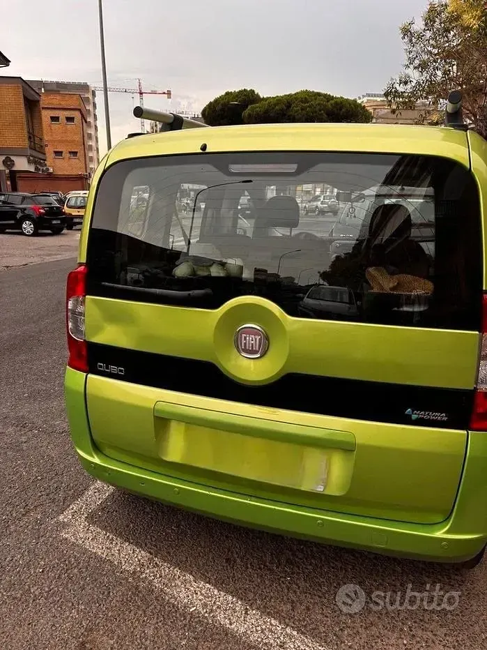 Usata Fiat Qubo Trekking 77 CV (56 kW) 2010 Verde Monovolume