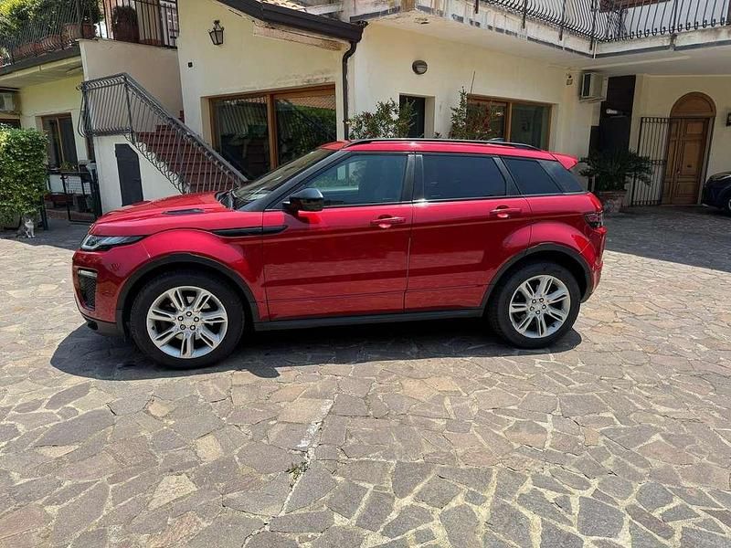 Usata Land Rover Range Rover evoque HSE Dynamic 184 CV (135 kW) 2017 Rosso SUV