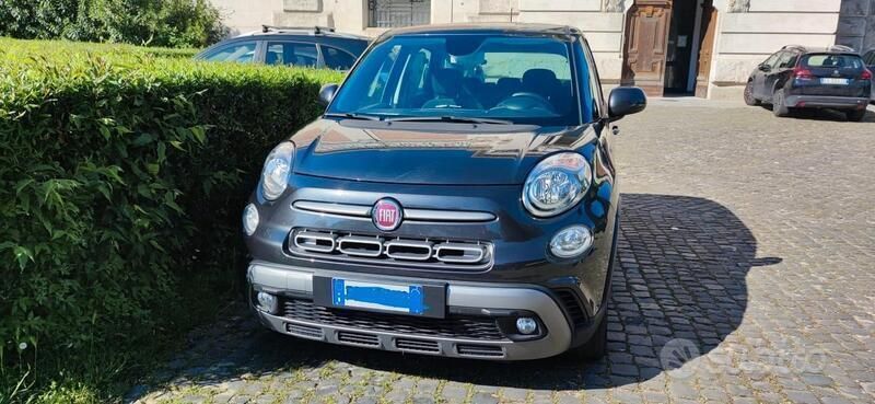 Usata Fiat 500L Cross 95 CV (69 kW) 2018 Grigio Monovolume